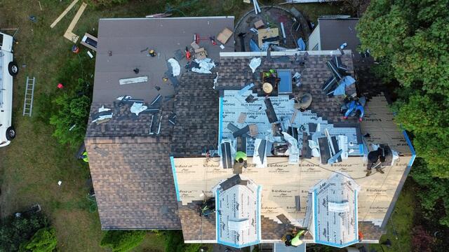 Installing New Shingles
