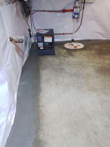 Waterproofed Basement!