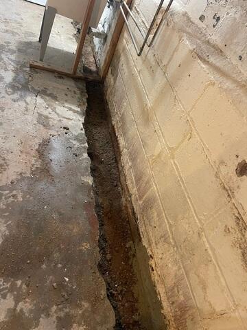During WaterGuard Install