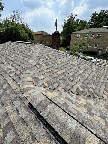 Close up of New Roof