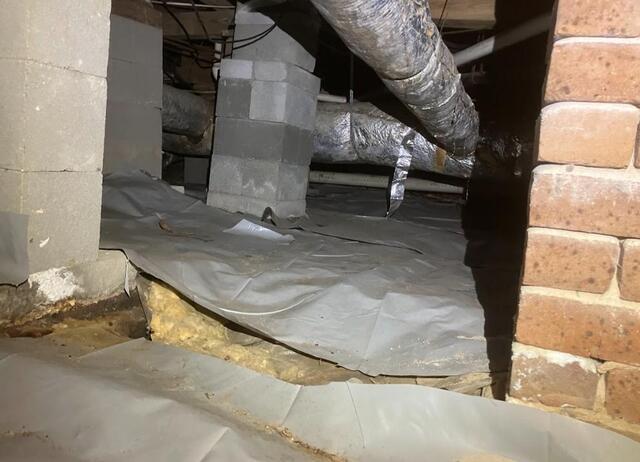 Hattiesburg MS Crawl Space - Before