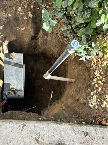 Complete Helical Pier Installation