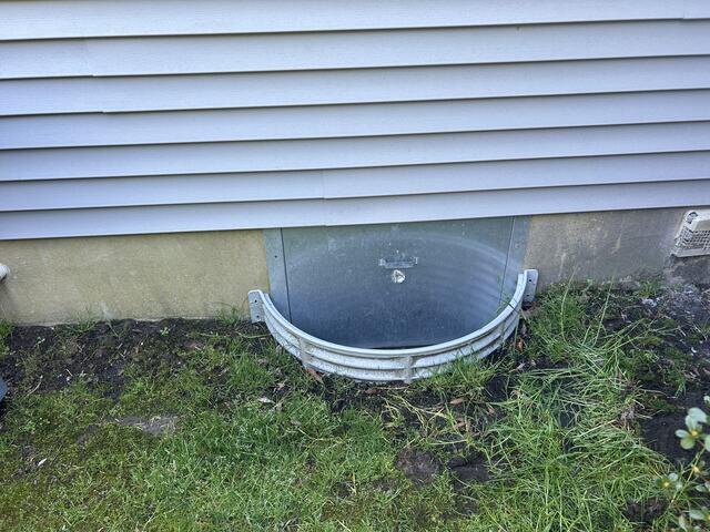 Old Entrance Way to Crawl Space