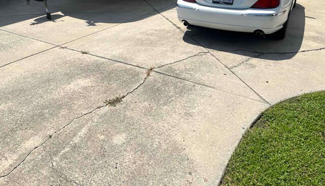 Cracked Concrete