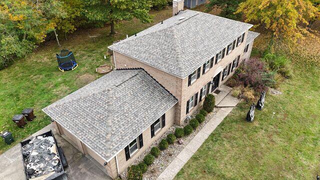 Aerial View of New Roof