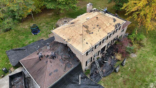 Replacing a Storm Damaged Roof