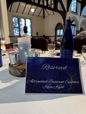Reserved Table at the Mechanicville Chamber of Commerce Economic Summit 2024