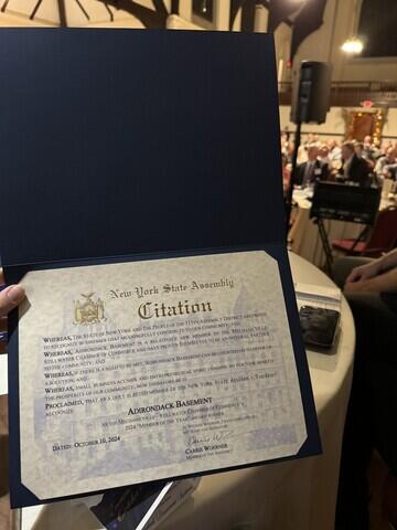 Member of the Year Citation