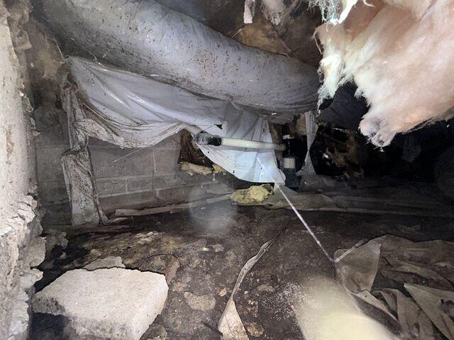 Falling Insulation and Mildew