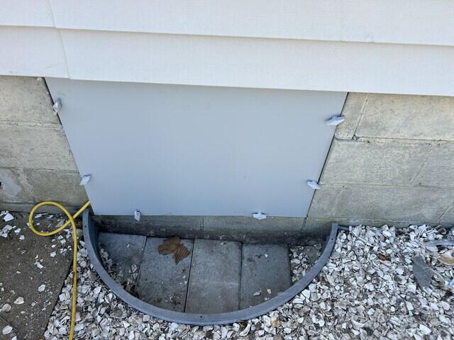 Entryway to Crawl Space
