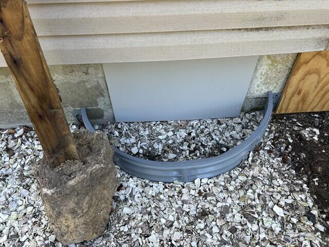Entryway to Crawl Space