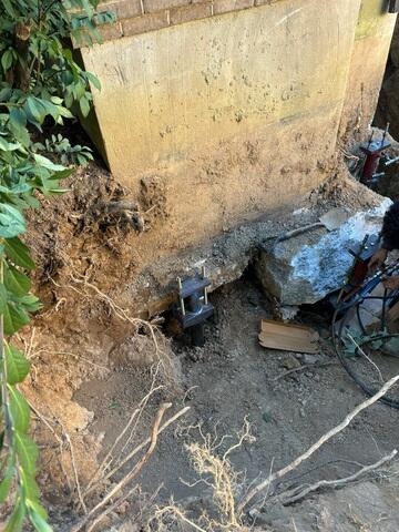 Piers Under Chimney