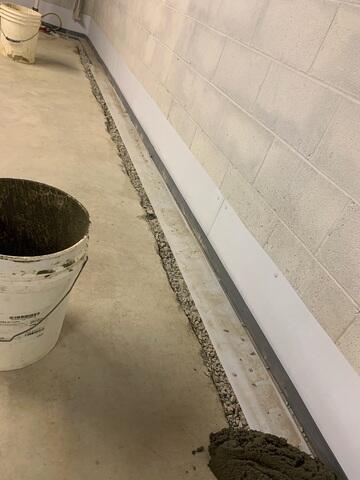 Backfilled Subfloor Drains