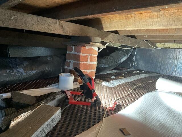 Drainage Matting Installation