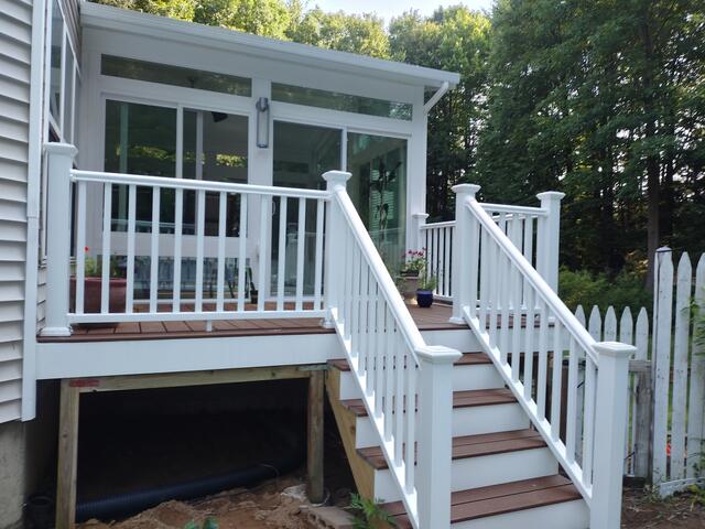 Backyard Deck Installation