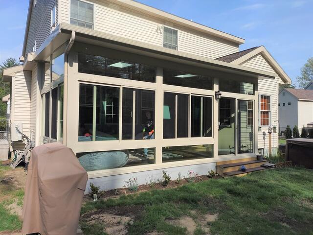 Queensbury Sunroom Installation