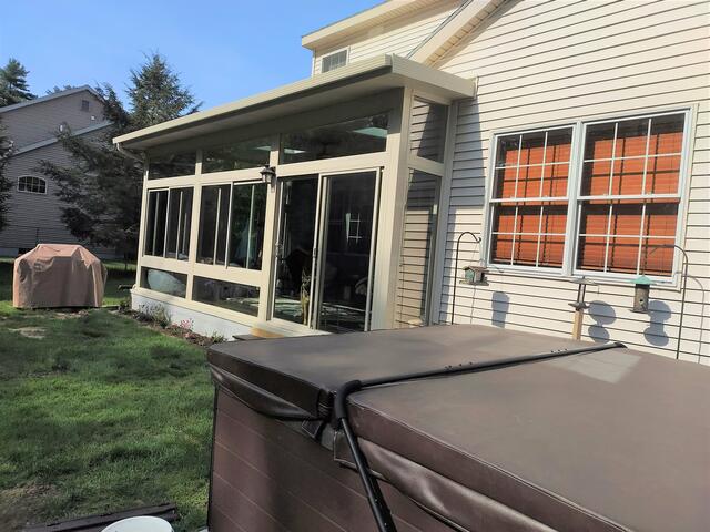 Sunroom Install in Queensbury