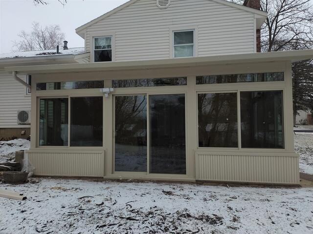 Sunroom Installation in Glenville, NY.