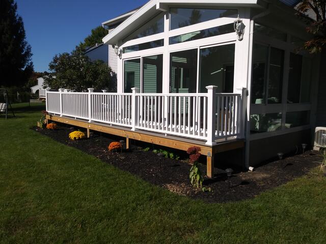 Slingerlands Sunroom Installation