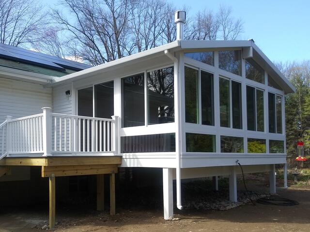 Charlton Sunroom Installation
