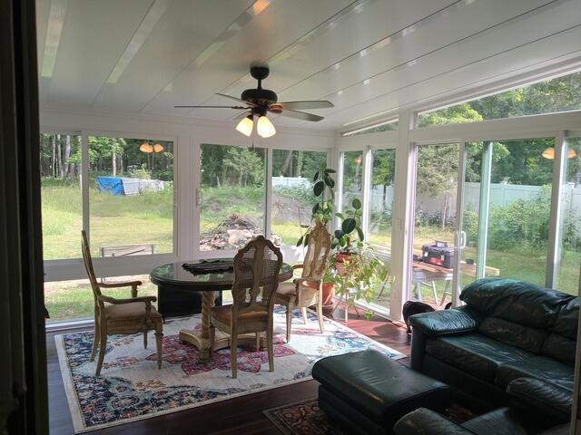 Saratoga Springs Sunroom Installation