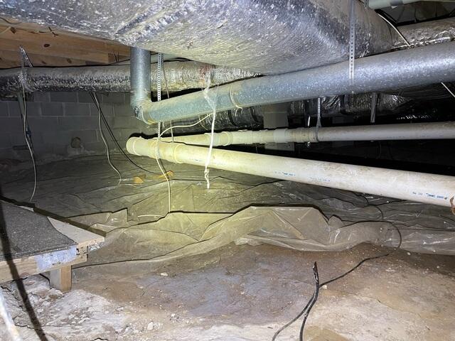 Water Under Vapor Barrier