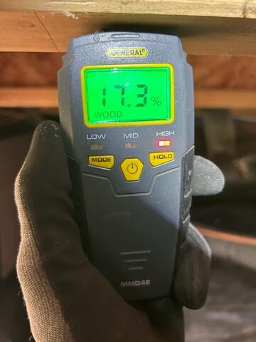 Taking Moisture Readings