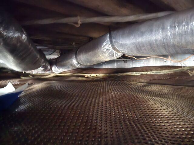 Crawl Space Drainage Matting
