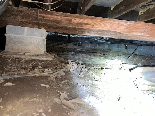Existing Crawl Space