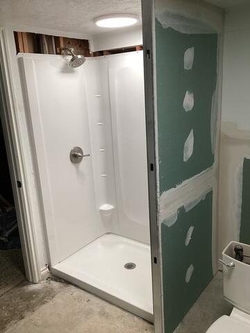 Installing a Shower