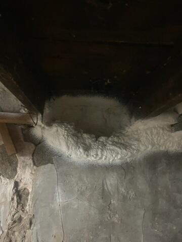Insulated Indent in Wall
