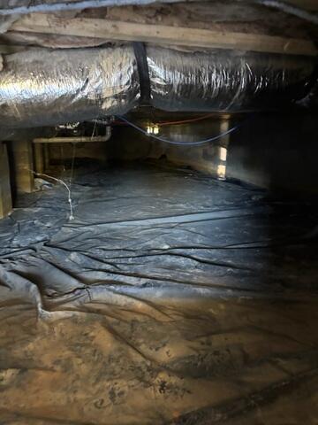 Old Vapor Barrier