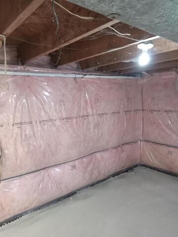 Dry and warm basement