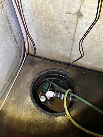 Old Sump Pump