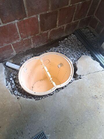Sump Pump Installation Begins