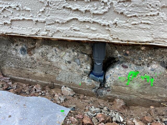 Stem Wall Repair Process: Installing micro stem wall piers to reinforce structural support in Scottsdale, AZ