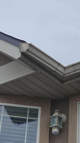 Destroyed Gutter