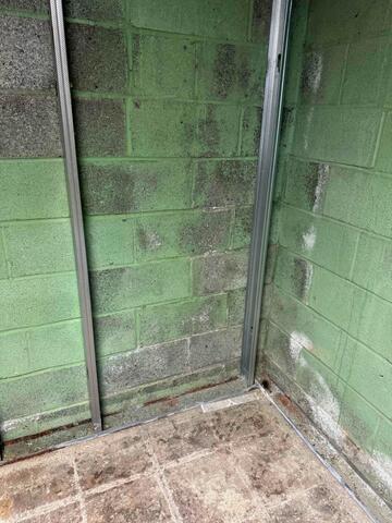 Cleaning out the basement and replacing beams