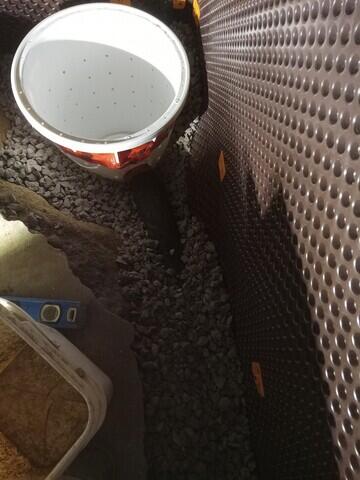 Perforated sump liner