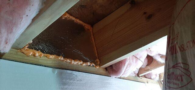 Installation of Joist Insulation