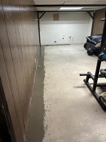 WaterGuard Lays Flush to the Floor