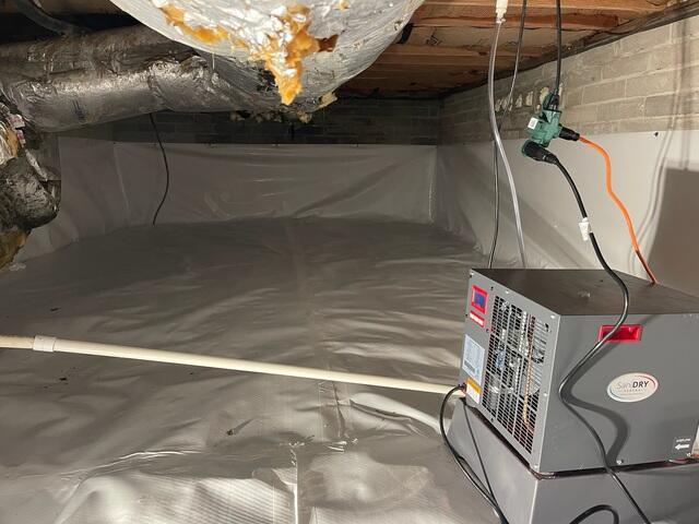 Crawl Space Dehumidifier