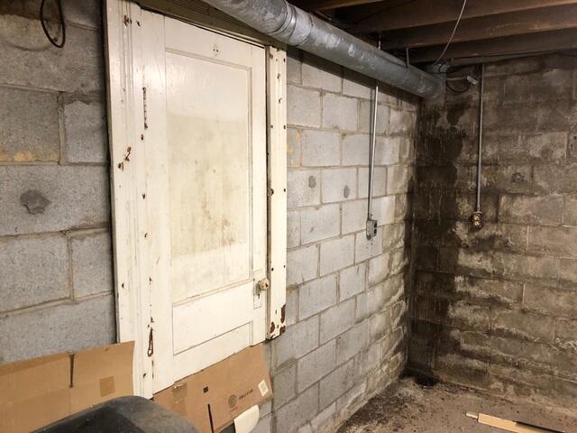 Musty Basement Wall