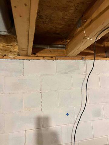 Stair Step Cracking in Basement Walls