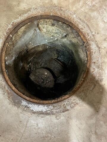 Old Sump Pump Basin