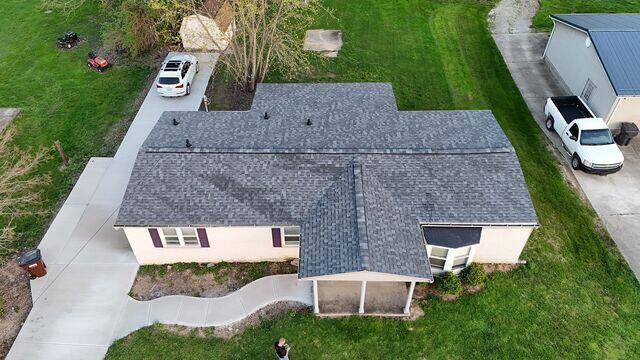 Aerial View of New Roof
