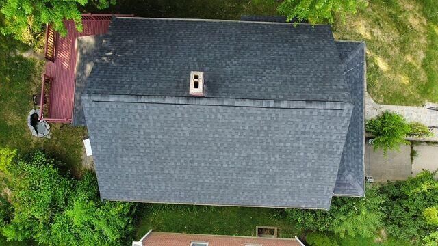 Aerial View of New Roof