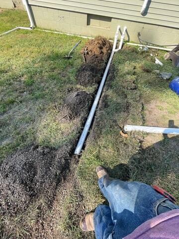 Exterior Drainage with IceGuard