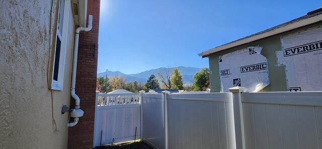 Radon system exterior