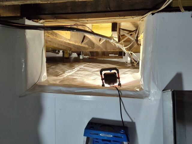 Encapsulated Crawl Space